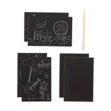 Load image into Gallery viewer, Ooly Mini Scratch & Scribble Art Kit- Safari Party