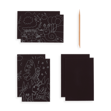 Load image into Gallery viewer, Ooly Mini Scratch &amp; Scribble Art Kit- Bug Buddies
