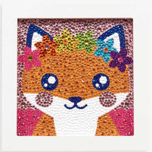Load image into Gallery viewer, Ooly Razzle Dazzle DIY Gem Art Kit - Friendly Fox
